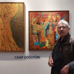 Canip Doğutürk, ArtContact Fuarı’nda Eserleriyle Göz Doldurdu.