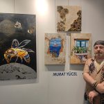 Murat Yücel eserlerini ArtContact Uluslararası Çağdaş Sanat Fuarı’nda sanatseverlerle buluşturdu