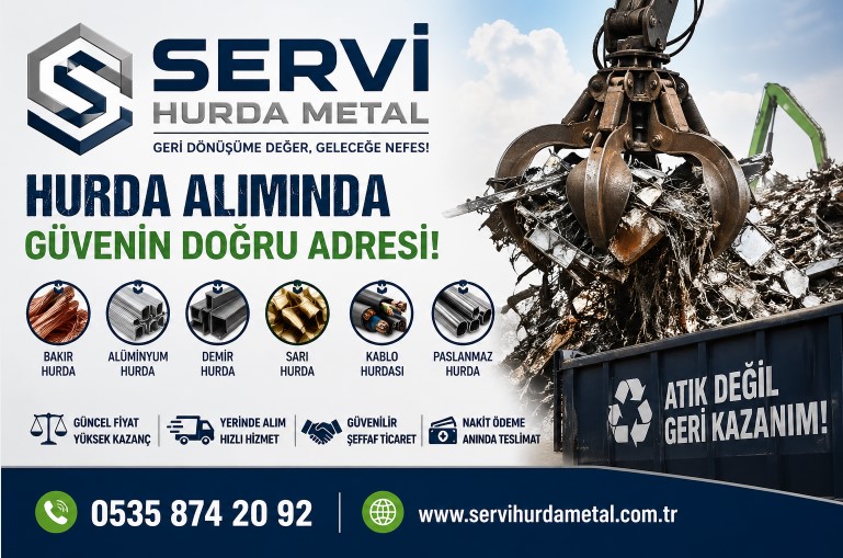 Küçükçekmece Hurdacı – Servi Hurda Metal